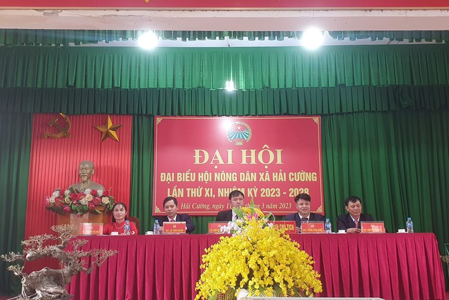 Hải Hậu là huyện đầu tiên của tỉnh Nam Định hoàn thành Đại hội Hội Nông dân cấp cơ sở - Ảnh 3.