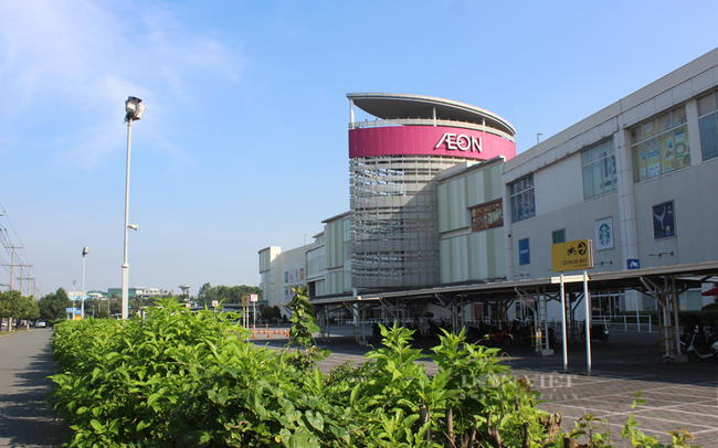 Siêu thị Aeon Mall ở TP.Thuận An, Bình Dương. Ảnh: Nguyên Vỹ