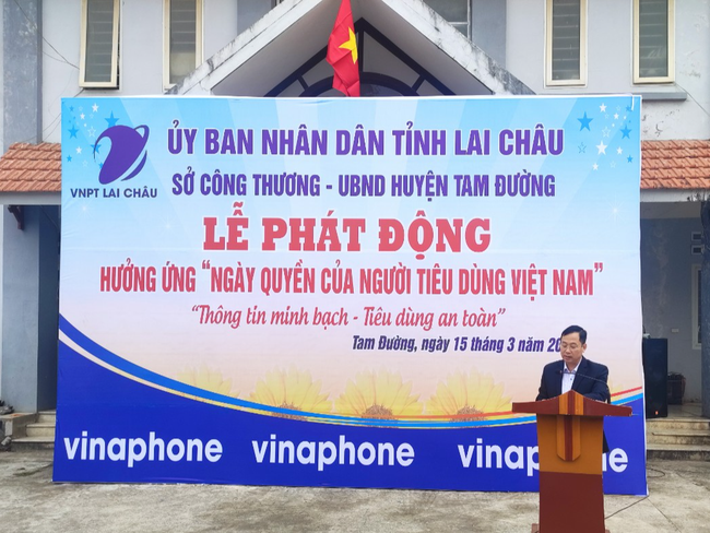  Lai Châu: Lễ phát động Ngày Quyền của người tiêu dùng Việt Nam  - Ảnh 2.