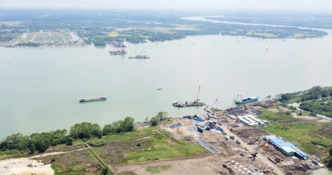 Xây dựng cầu Nhơn Trạch: Phía bờ Đồng Nai mới giao mặt bằng được hơn 21% - Ảnh 1.