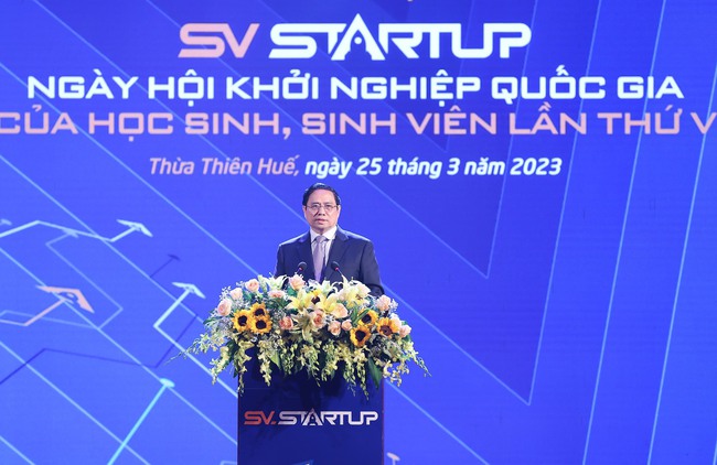 Thủ tướng Phạm Minh Chính: “Có khát vọng, đam mê thì sẽ có khởi nghiệp, có thành công”  - Ảnh 1.