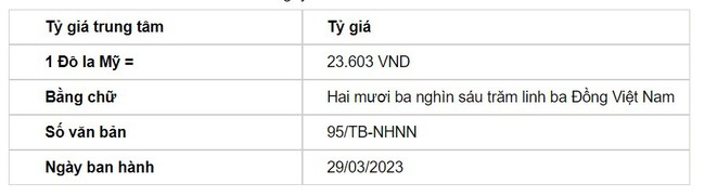 Tỷ giá USD hôm nay 29/3: Đồng USD trong nước bắt đầu giảm nhẹ - Ảnh 2.