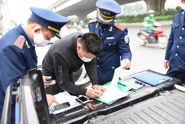 2 tháng đầu năm, Hà Nội đã xử phạt bao nhiêu trường hợp vi phạm an toàn giao thông? - Ảnh 1.