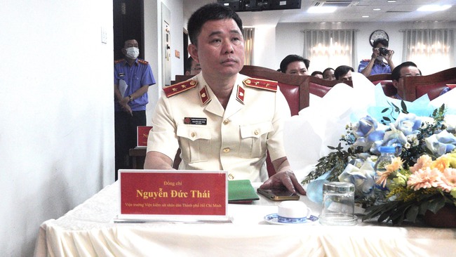 Ông Nguyễn Đức Thái được bổ nhiệm giữ chức Viện trưởng VKSND TP.HCM - Ảnh 1.