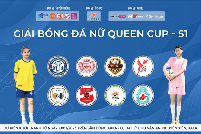 Giải bóng đá Queen Cup - S1: Sân chơi nâng tầm bóng đá nữ sân 7 - Ảnh 1.