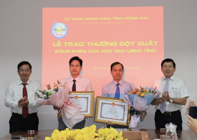 Ekip cứu bệnh nhân ngưng tim được Chủ tịch UBND tỉnh Đồng Nai khen thưởng đột xuất - Ảnh 1.