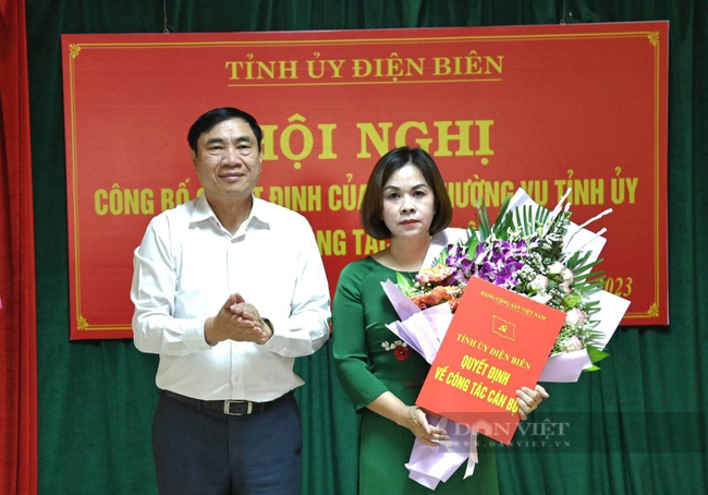 Đồng chí Vàng Thị Bình được điều động giữ chức Chủ tịch Hội Nông dân tỉnh Điện Biên  - Ảnh 1.