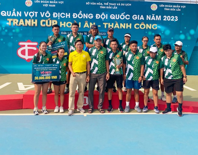 TP.HCM 1 lên ngôi vương tại Giải Quần vợt Vô địch đồng đội quốc gia 2023 - Ảnh 2.
