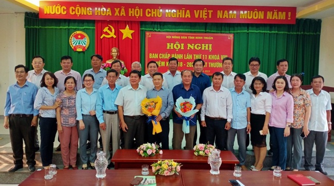 Hội Nông dân tỉnh Ninh Thuận bầu bổ sung phó chủ tịch hội khóa VIII, nhiệm kỳ 2018 - 2023  - Ảnh 1.