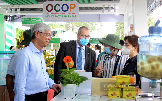 UBND TP.HCM đã cho phép triển khai chương trình sản phẩm OCOP trên toàn thành phố. Ảnh: Trần Khánh