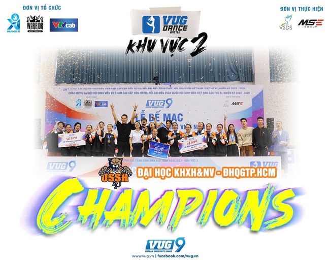 ĐHQG TP.HCM “đại thắng” tại VCK phía Nam Giải thể thao Sinh viên Việt Nam 2023  - Ảnh 3.