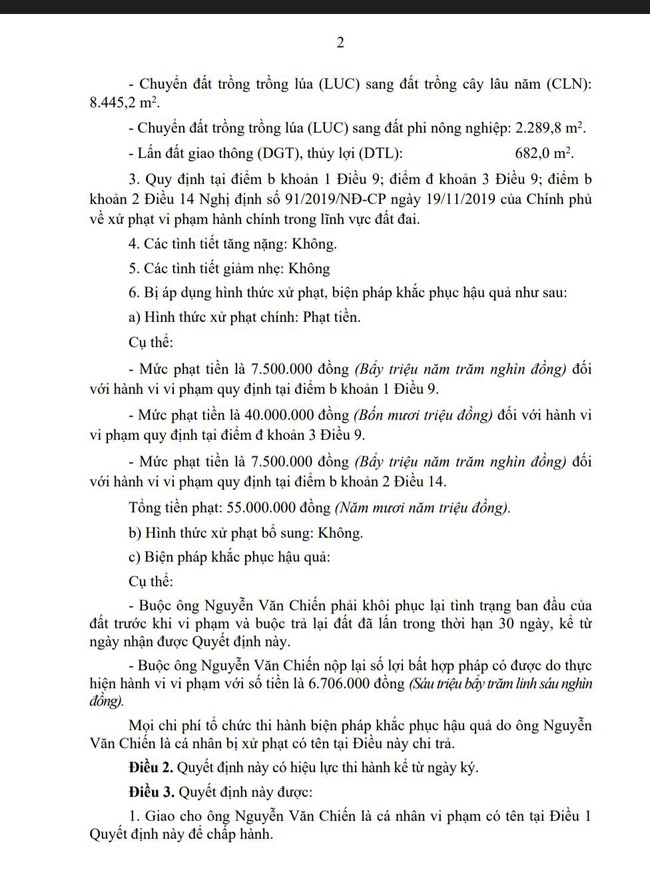 Hải Dương: &quot;Đại gia buôn lợn&quot; xây công trình trên đất nông nghiệp bị phạt 55 triệu đồng - Ảnh 3.