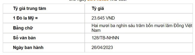 Tỷ giá USD hôm nay 26/4: Đồng USD phục hồi nhưng không khả quan - Ảnh 2.