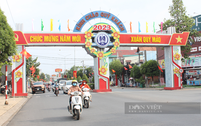 TP.Dĩ An có diện tích tự nhiên 6.000 ha với 7 phường, dân số hiện tại cán mốc trên 500.000 người. Ảnh: Trần Khánh