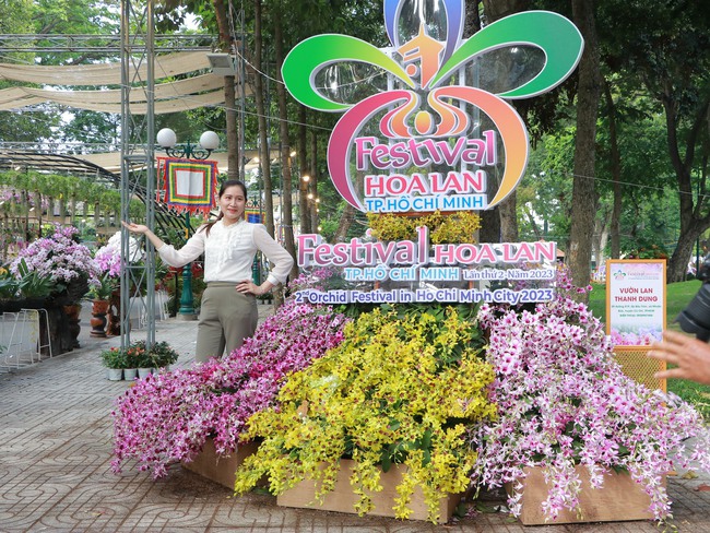 29.000 sản phẩm hội tụ tại Festival hoa lan ở TP.HCM - Ảnh 1.