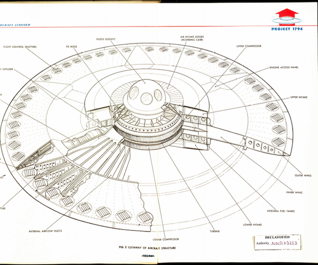 Tò mò dự án chế tạo đĩa bay được Mỹ bí mật thực hiện - Ảnh 1.