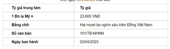 Tỷ giá USD hôm nay 3/4: Đồng USD tăng nhẹ phiên đầu tuần nhưng không đáng kể - Ảnh 2.