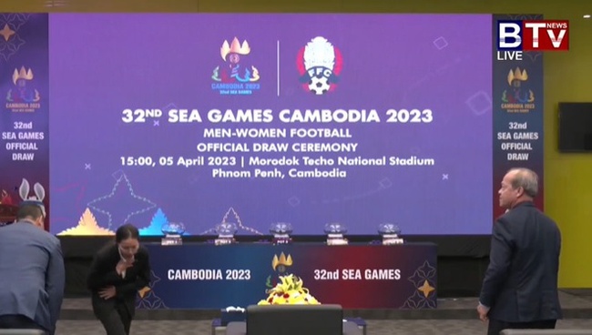 Kết quả bốc thăm bóng đá nam SEA Games 32: U22 Việt Nam cùng bảng U22 Thái Lan - Ảnh 2.