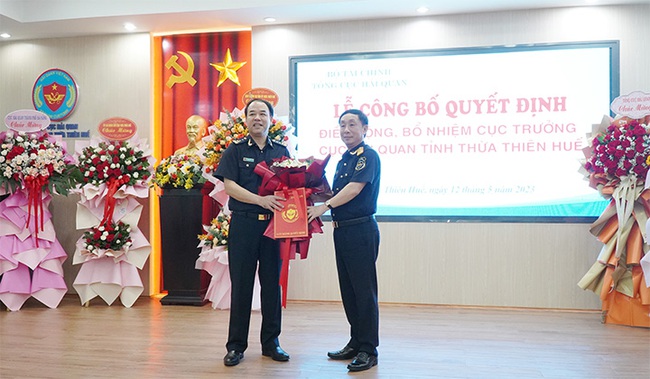 Cục Hải quan tỉnh Thừa Thiên Huế có tân Cục trưởng - Ảnh 1.