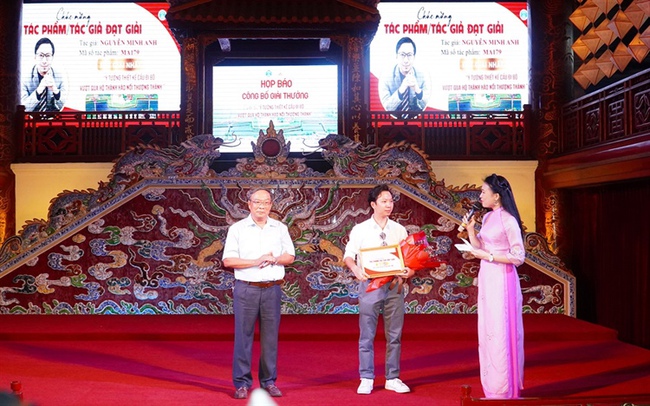 Tác giả đến từ Hà Nội đạt giải Nhất cuộc thi ý tưởng thiết kế cầu đi bộ vào Kinh thành Huế  - Ảnh 1.