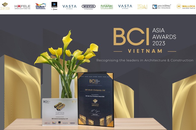 KTS Nguyễn Trung Kiên: Giải thưởng BCI Asia Awards giúp các công ty tăng thêm uy tín trong lĩnh vực thiết kế, bất động sản - Ảnh 2.