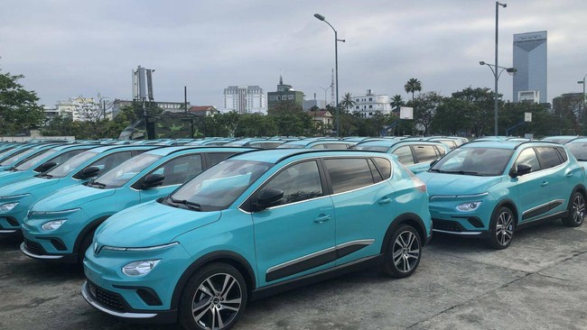 Hàng trăm taxi điện sắp hoạt động tại Thừa Thiên Huế  - Ảnh 1.