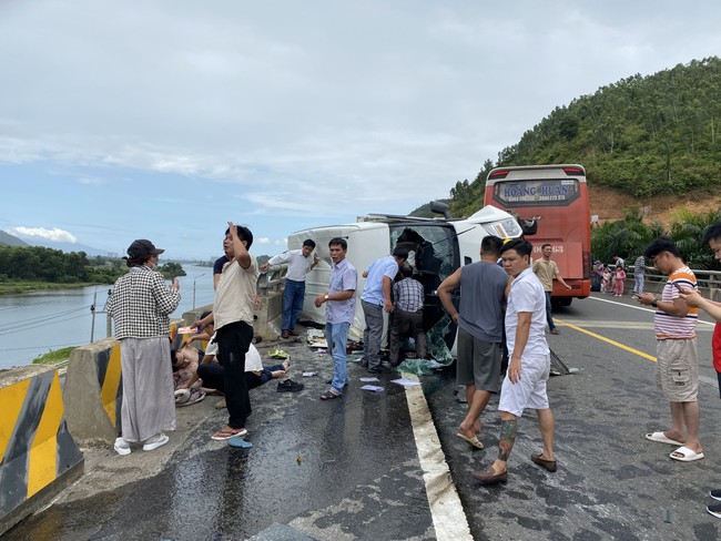 Xác định nguyên nhân vụ tai nạn giao thông nghiêm trọng trên cao tốc La Sơn – Túy Loan - Ảnh 1.