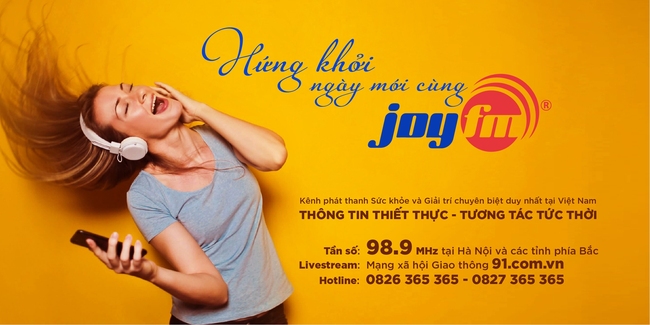 Lên sóng JoyFM – Kênh phát thanh chuyên biệt về Sức khỏe và Giải trí - Ảnh 1.