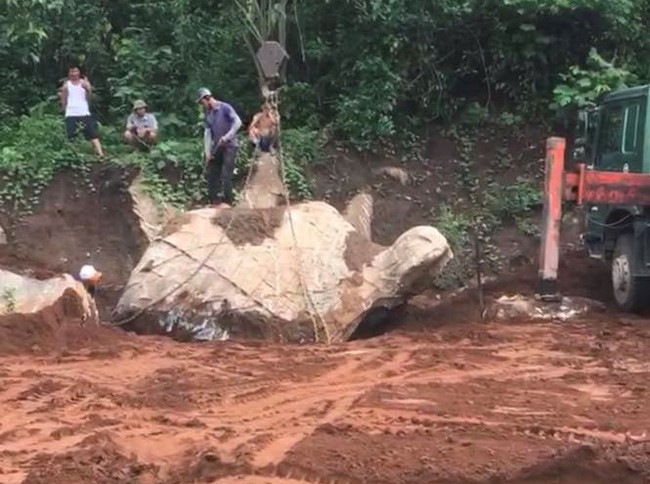 Xôn xao thông tin tảng đá hình rùa khổng lồ có người trả giá 1 tỷ đồng để mua - Ảnh 1.