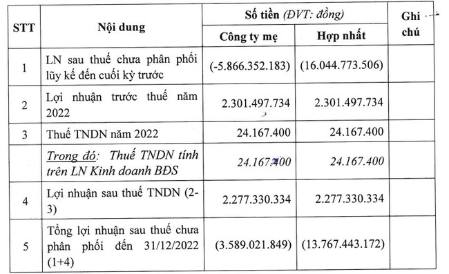 Sông Đà 2 (SD2) dự trình không phân phối lợi nhuận năm 2022 vì &quot;không đủ điều kiện&quot; - Ảnh 2.
