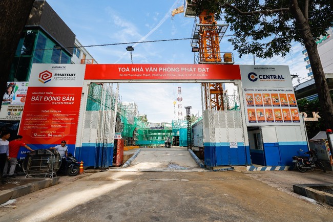 Dự án tòa nhà văn phòng Phát Đạt hoàn thành kết cấu phần ngầm - Ảnh 1.