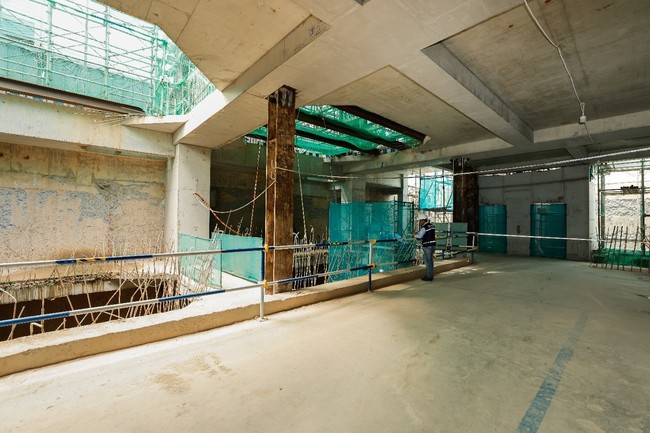 Dự án tòa nhà văn phòng Phát Đạt hoàn thành kết cấu phần ngầm - Ảnh 4.