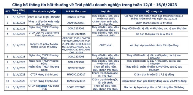 Đã có 2 đợt phát hành trái phiếu vào nửa tháng 6/2023 với tổng giá trị 600 tỷ đồng - Ảnh 4.