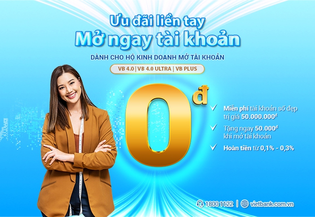 Vietbank gia tăng số hóa và dành nhiều ưu đãi cho hộ kinh doanh, tiểu thương - Ảnh 2.