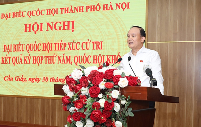 Nhiều vấn đề nóng vừa được cử tri kiến nghị tới Chủ tịch HĐND TP Hà Nội - Ảnh 1.