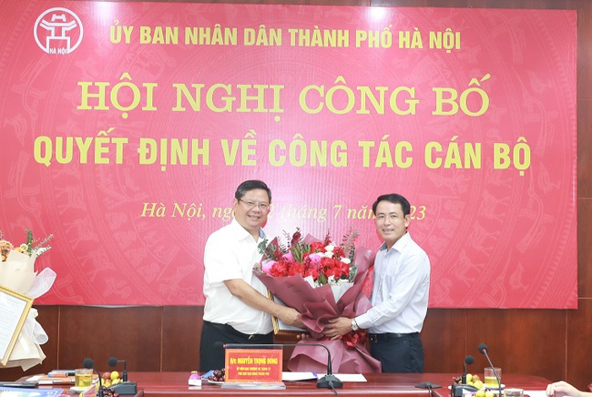 Ông Nguyễn Anh Quân được bổ nhiệm làm Phó Giám đốc Sở Tài Nguyên và Môi trường Hà Nội - Ảnh 1.