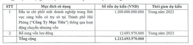 Container Việt Nam (VSC) chuẩn bị tăng vốn điều lệ lên hơn 2.500 tỷ đồng - Ảnh 1.
