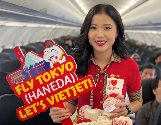 Khai trương đường bay mới TP.HCM – Tokyo (Haneda), thêm lựa chọn bay thẳng đến Nhật Bản cùng Vietjet - Ảnh 2.