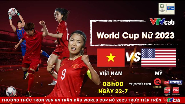 Xem trực tiếp ĐT nữ Việt Nam vs ĐT nữ Mỹ trên kênh nào? - Ảnh 1.