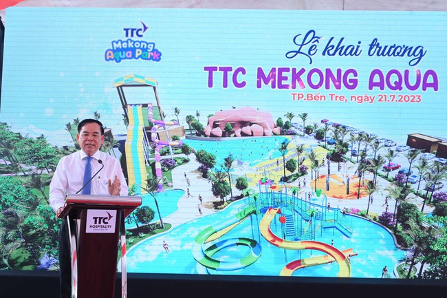 Khai trương công viên nước đầu tiên tại thành phố Bến Tre - TTC Mekong Aqua Park - Ảnh 7.