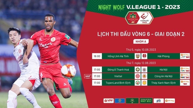 Nhận định vòng 6 giai đoạn 2 V.League 2023: Tâm điểm derby Thủ đô - Ảnh 1.