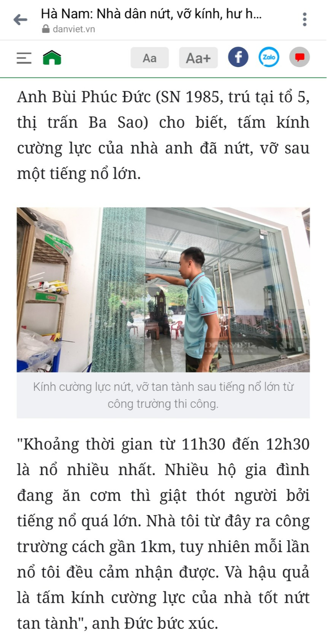 Gần 140 hộ dân tại Hà Nam nhận tiền hỗ trợ thiệt hại từ doanh nghiệp sau khi Dân Việt phản ánh - Ảnh 3.