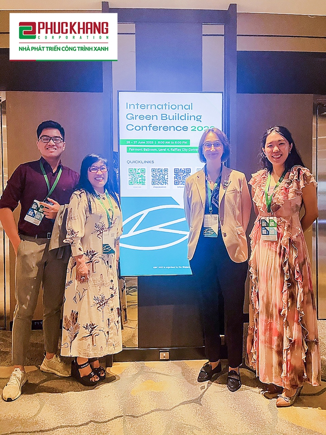 CEO Phuc Khang Corporation tiếp tục chiến lược kết nối để phát triển bền vững tại Hội nghị Công trình Xanh Quốc tế 2023 - Ảnh 4.