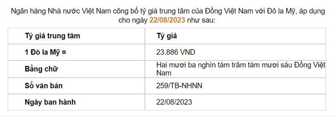 Tỷ giá USD hôm nay 22/8: USD Index chấm dứt chuỗi 5 tuần tăng liên tiếp - Ảnh 2.