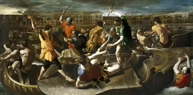 Rùng rợn trò chơi thủy chiến tàn bạo nhất thời La Mã cổ đại - Ảnh 5.