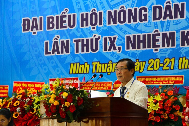 228 Đại biểu ưu tú dự Đại hội Đại biểu Hội Nông dân tỉnh Ninh Thuận lần thứ IX, nhiệm kỳ 2023 - 2028 - Ảnh 4.
