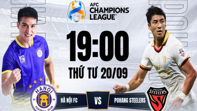 Xem trực tiếp Hà Nội FC vs Pohang Steelers trên kênh nào? - Ảnh 1.