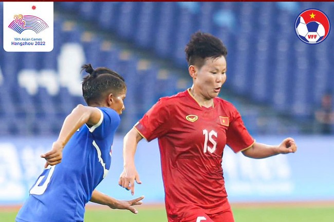 Ghi 2 bàn chóng vánh, ĐT nữ Việt Nam nhẹ nhàng hạ Nepal ở trận mở màn ASIAD 19 - Ảnh 2.