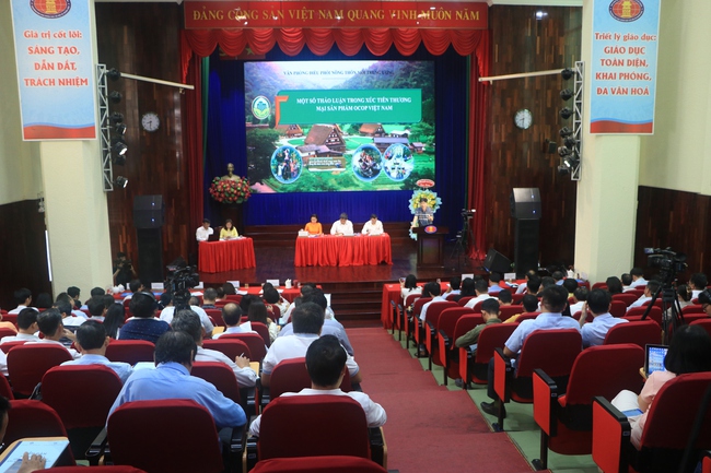 Thứ trưởng Trần Thanh Nam mong mỏi được chấm sản phẩm OCOP du lịch 5 sao - Ảnh 1.