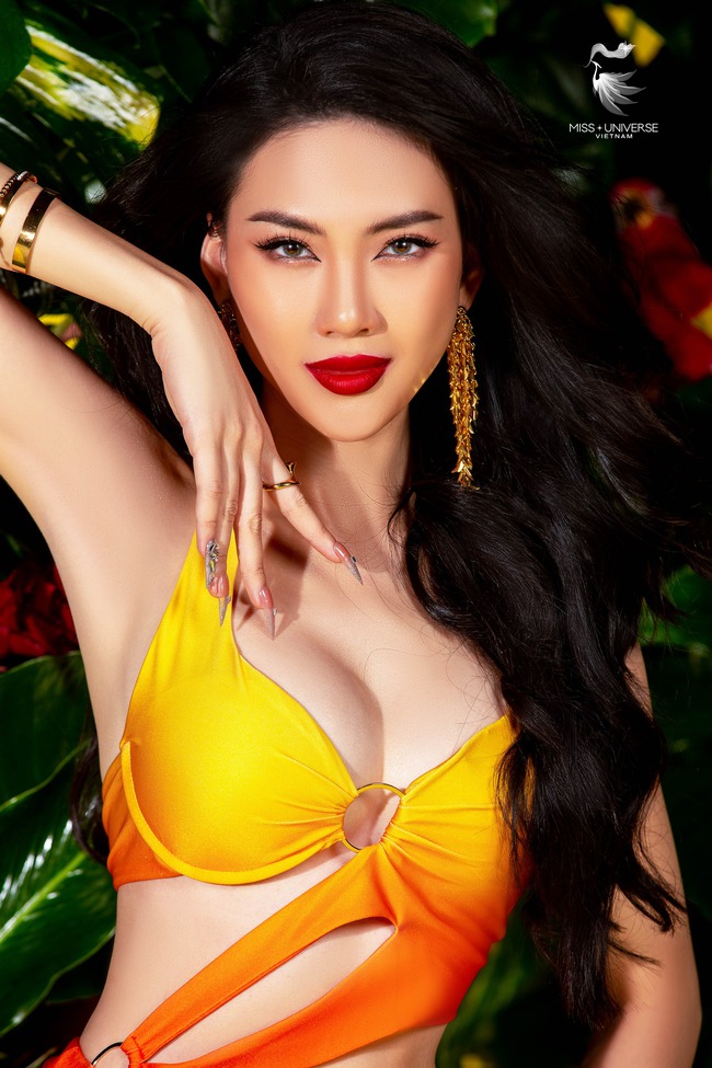 Top 18 thí sinh mặc bikini quyến rũ &quot;đọ sắc&quot; trước chung kết Miss Universe Vietnam 2023, Bùi Quỳnh Hoa nổi bật nhất? - Ảnh 1.
